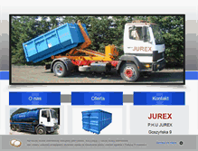 Tablet Screenshot of jurex-kontenery.pl